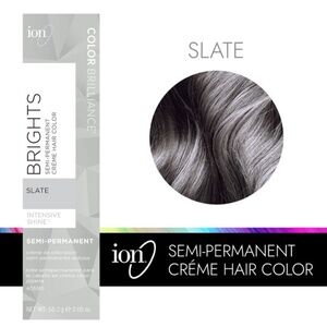 (1) COLOR BRILLIANCE BY ION Slate Semi Permanent Hair Color